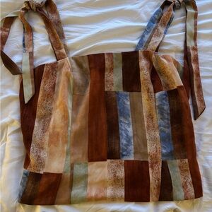 Maison d'Amelie Earthy Striped Top